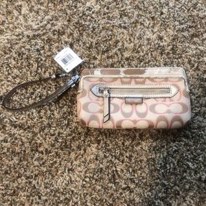 Coach wristlet